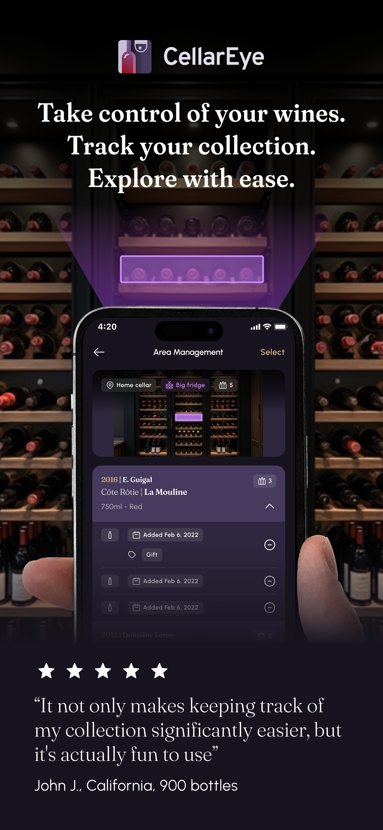 CellarEye: Wine Tracker