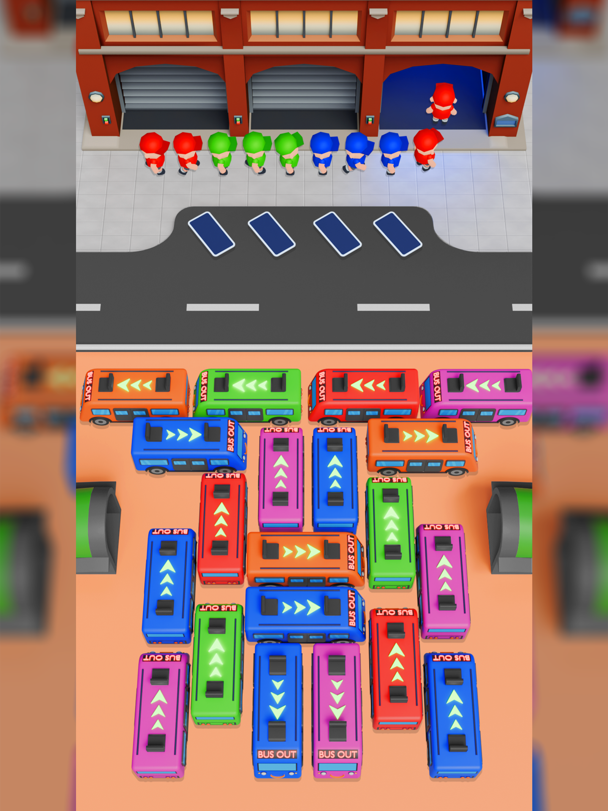 Traffic Bus Jam: Bus Out