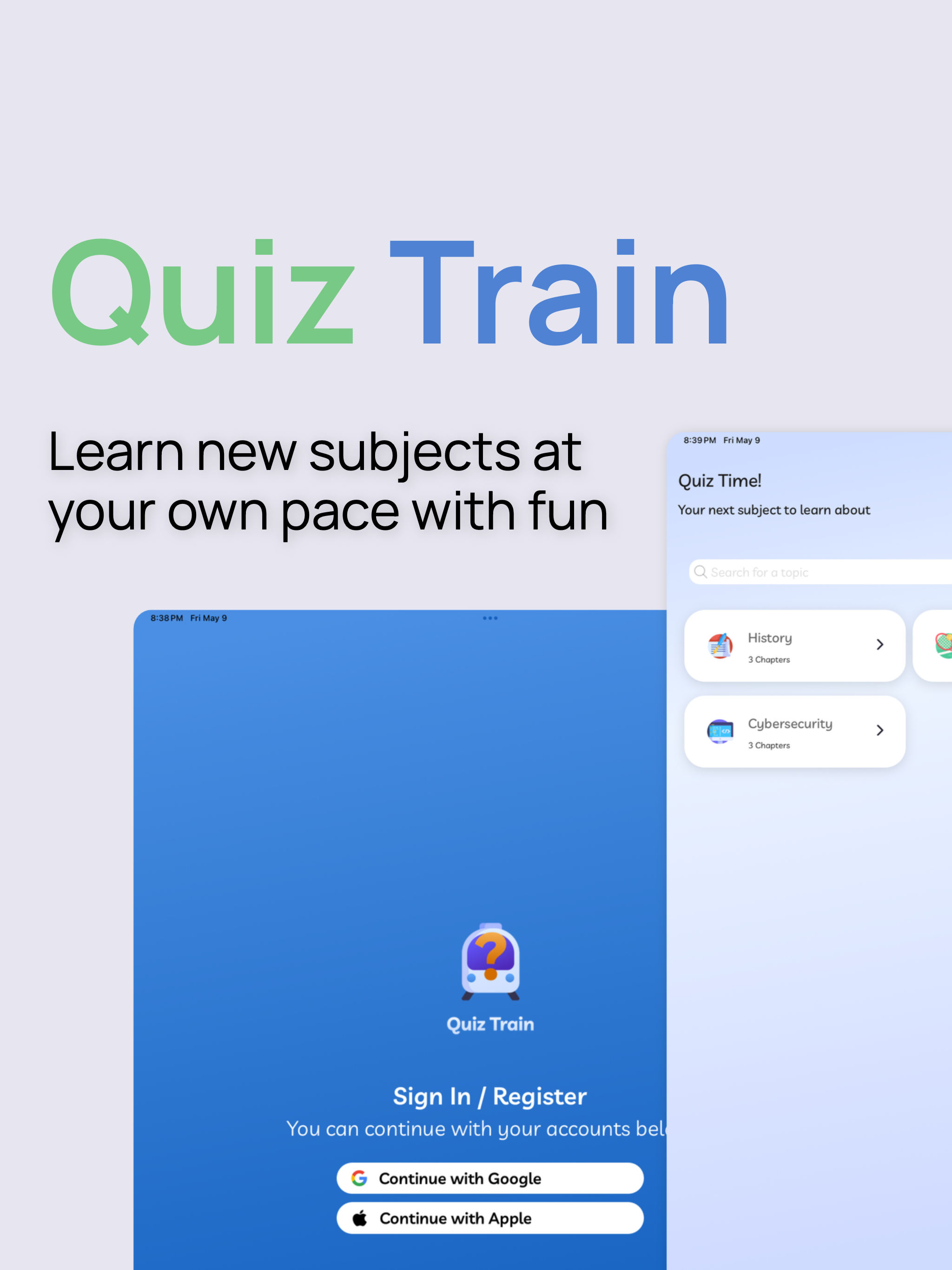 QuizTrain screenshot 5