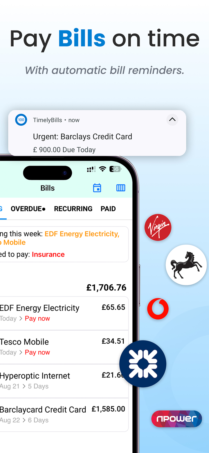 Bill Organizer Budget Planner screenshot 3