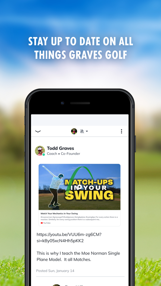 #4. Single Plane Academy (iOS) 由: Todd Graves Golf School LLC