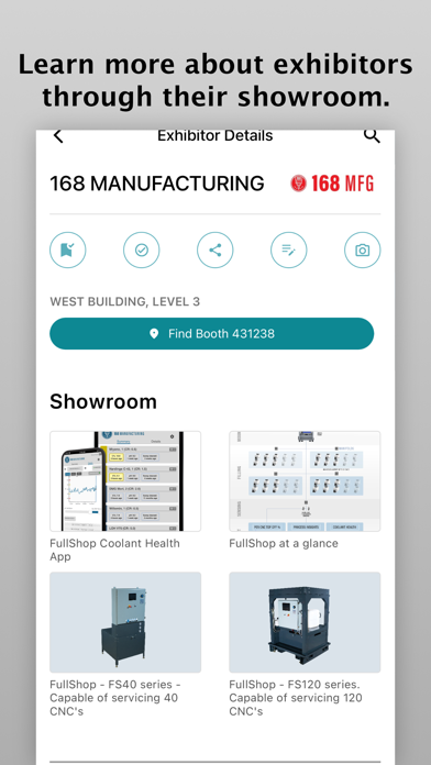 IMTS 2024 Mobile App Screenshot