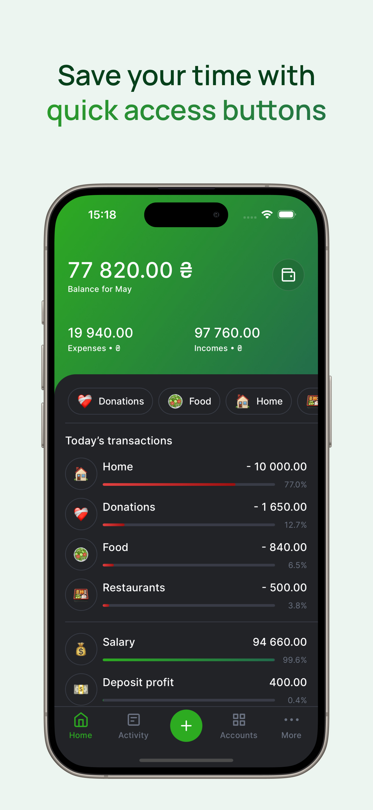 Monup - Budget Tracker