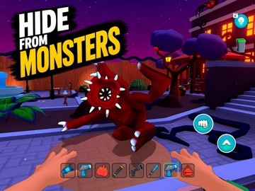 Stranger School: Prank Monster iPad screenshot