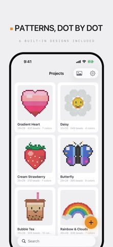 NDOT — Bead Pattern Studio iPhone screenshot