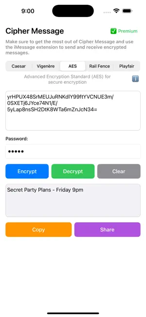 Cipher Message screenshot 2