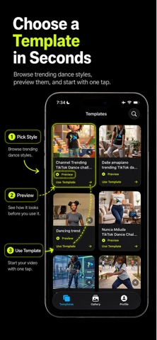 AutoDance:Picture animation screenshot