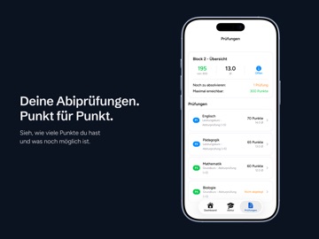 Abipilot - Notenrechner & Abi iPad screenshot