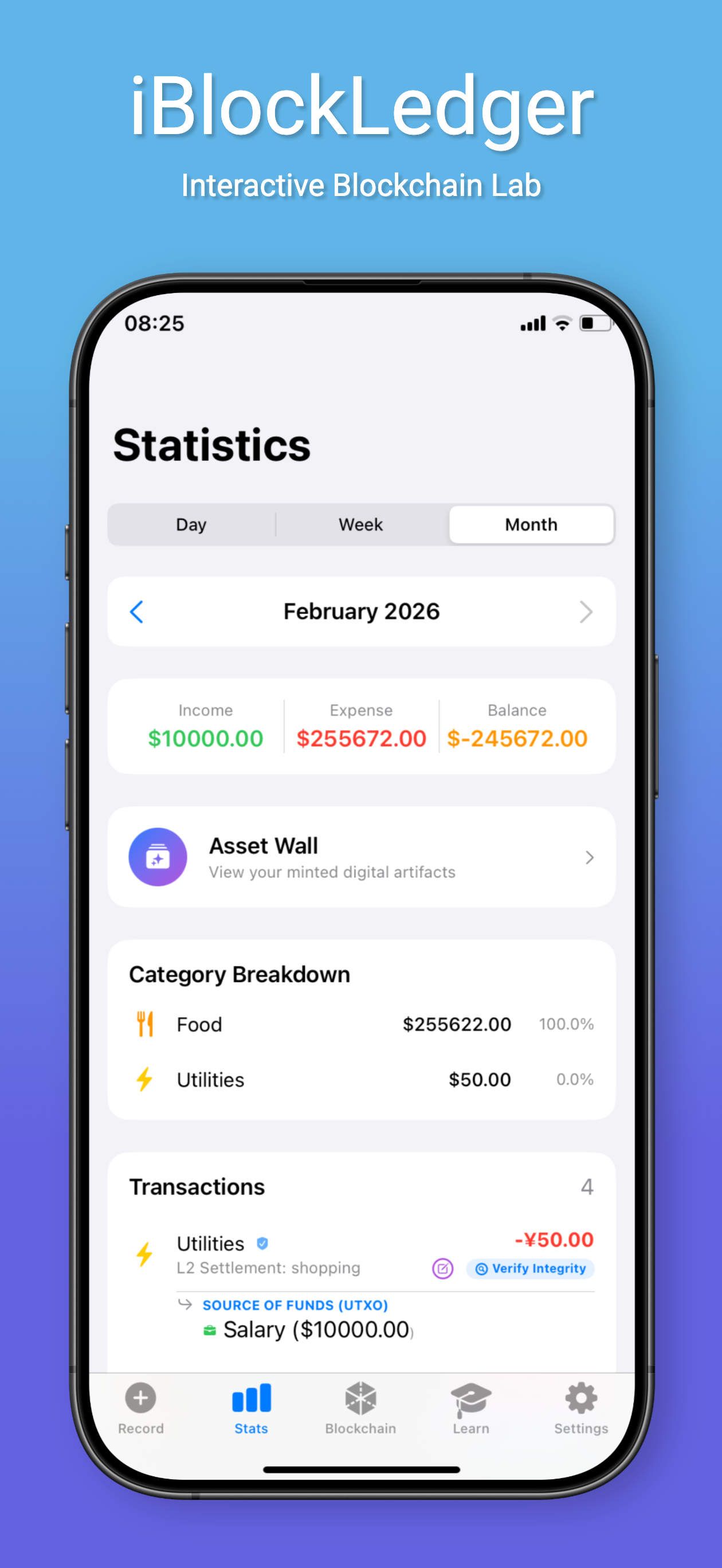 iBlockLedger screenshot 2