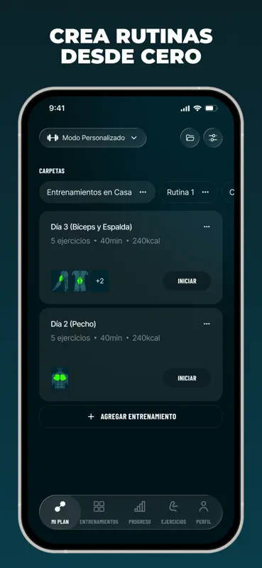 Befit: Rutinas Gym y Ejercicio screenshot 9 of 9
