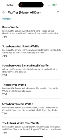 Shake Waffle N Cone iPhone screenshot