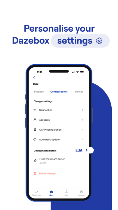 Daze - EV Charging Screenshot