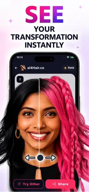 Hairstyle Try On AI - Ai4Hair screenshot 2