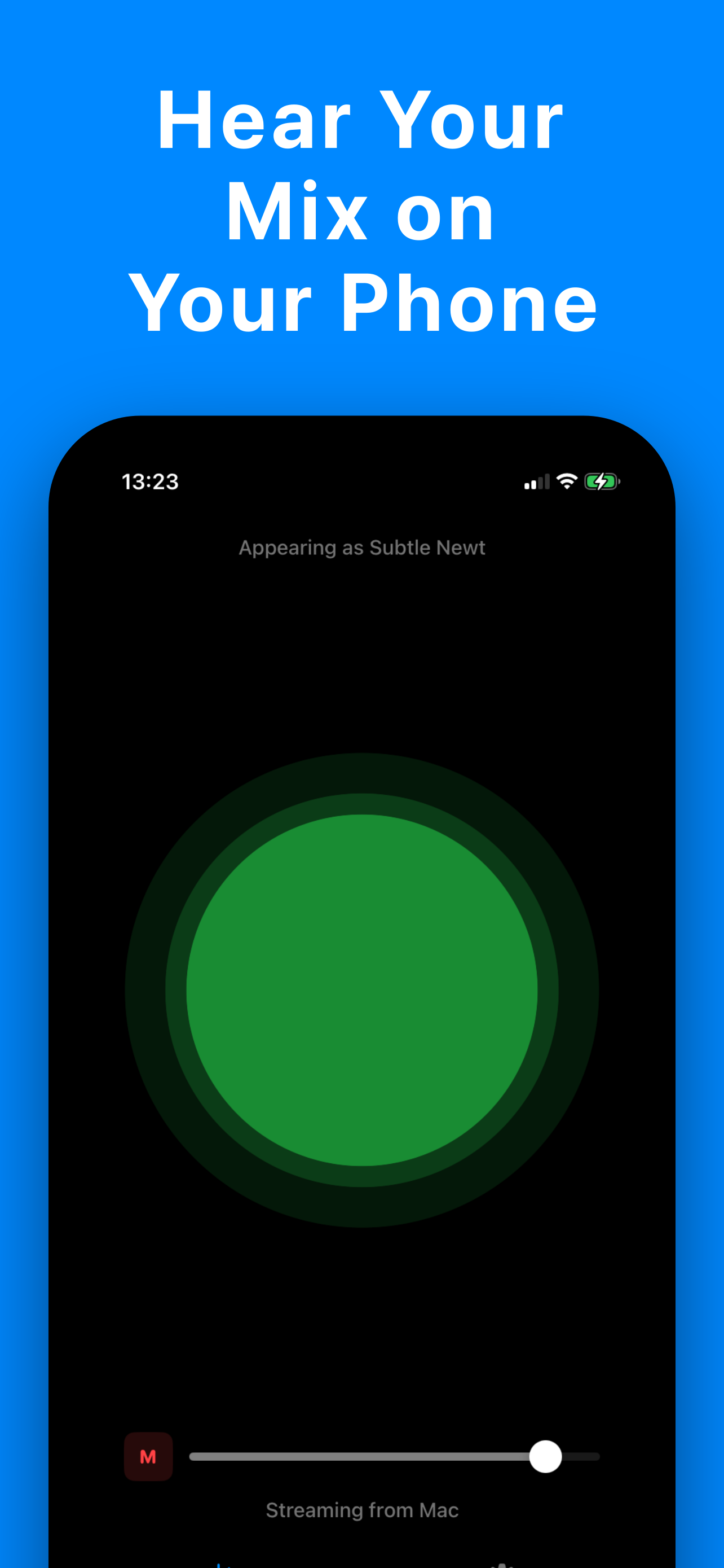 Mix Stream — Audio to Phone