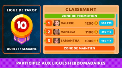 Screenshot #3 pour Super Tarot Multijoueur