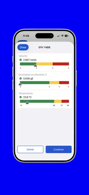 SKF ProCollect screenshot 2