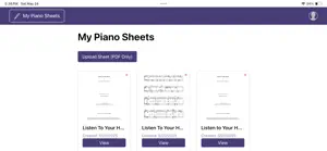 MyPianoSheets screenshot 4