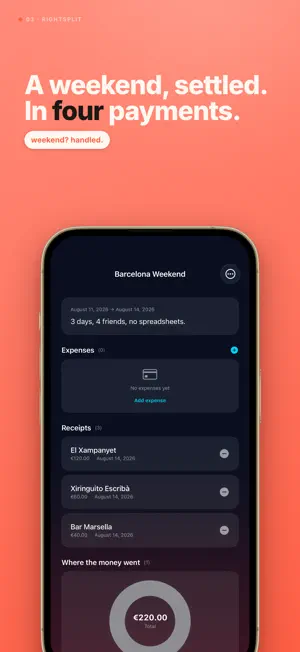 RightSplit: Bill Splitter Tip screenshot 3