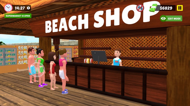Beach Supermarket Simulator screenshot-5
