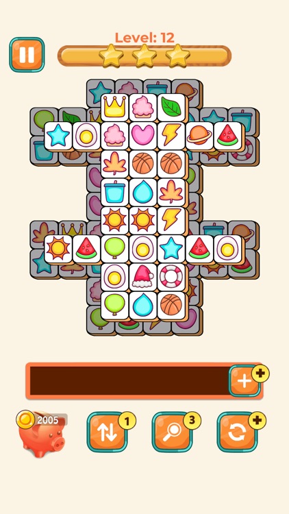 Match Triple Tile Puzzle Game