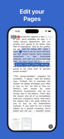 Convert PDF to Text & Editor Screenshot 4 of 7