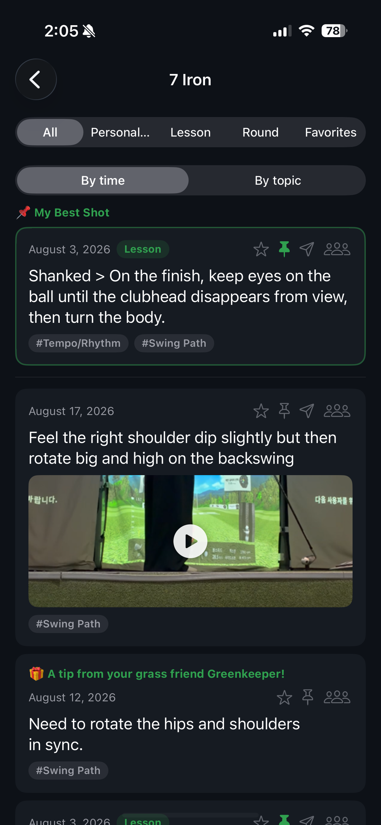 Golfeels screenshot 3