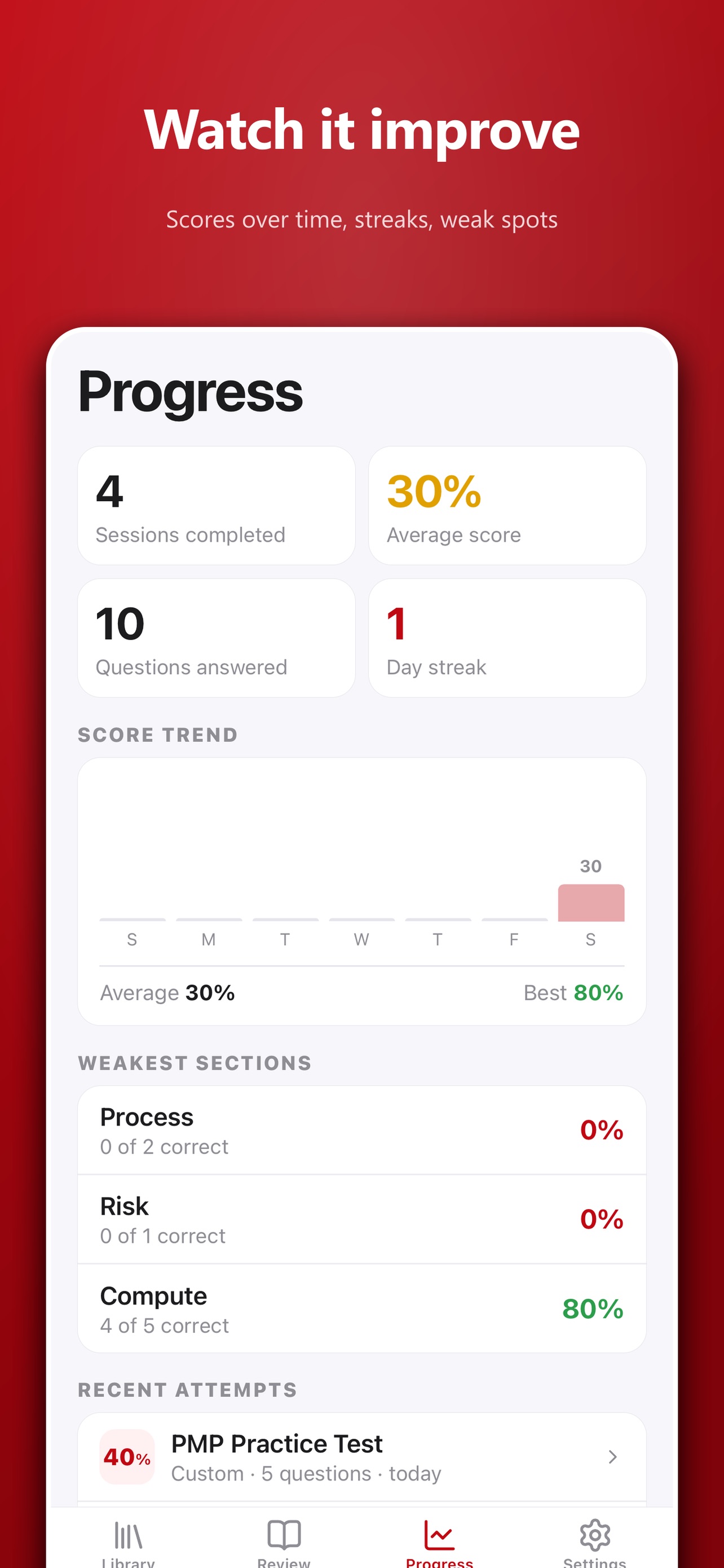 Screenshot 8 of TestPrep Pro