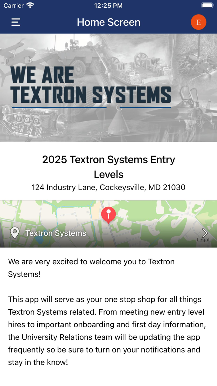 Textron University Relations