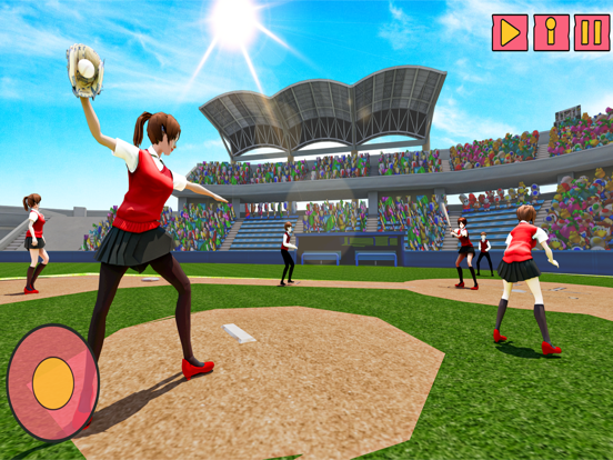 Anime High School Girl Life iPad screenshot 2 - Games app