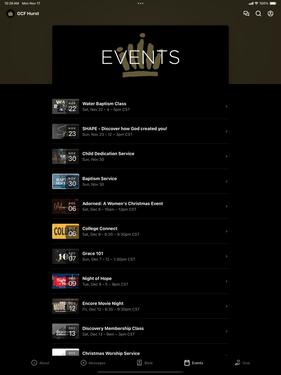 iPad screenshot
