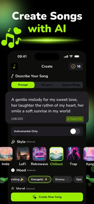 AI Music & Song Generator - AI screenshot 3