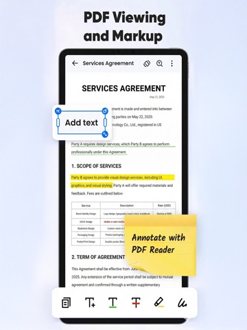 PDF Reader - Scan & View