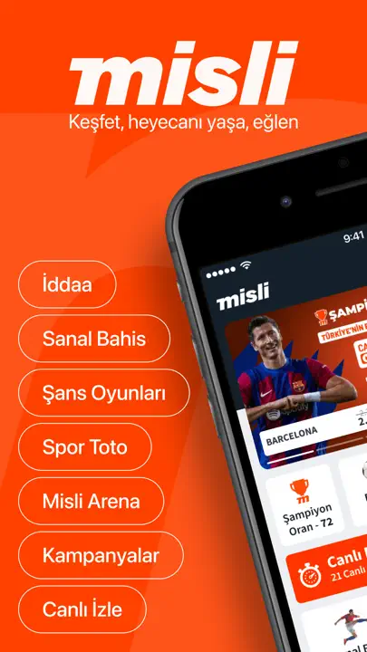 Misli - İddaa Canlı Bahis iPhone Ekran Görüntüsü 1