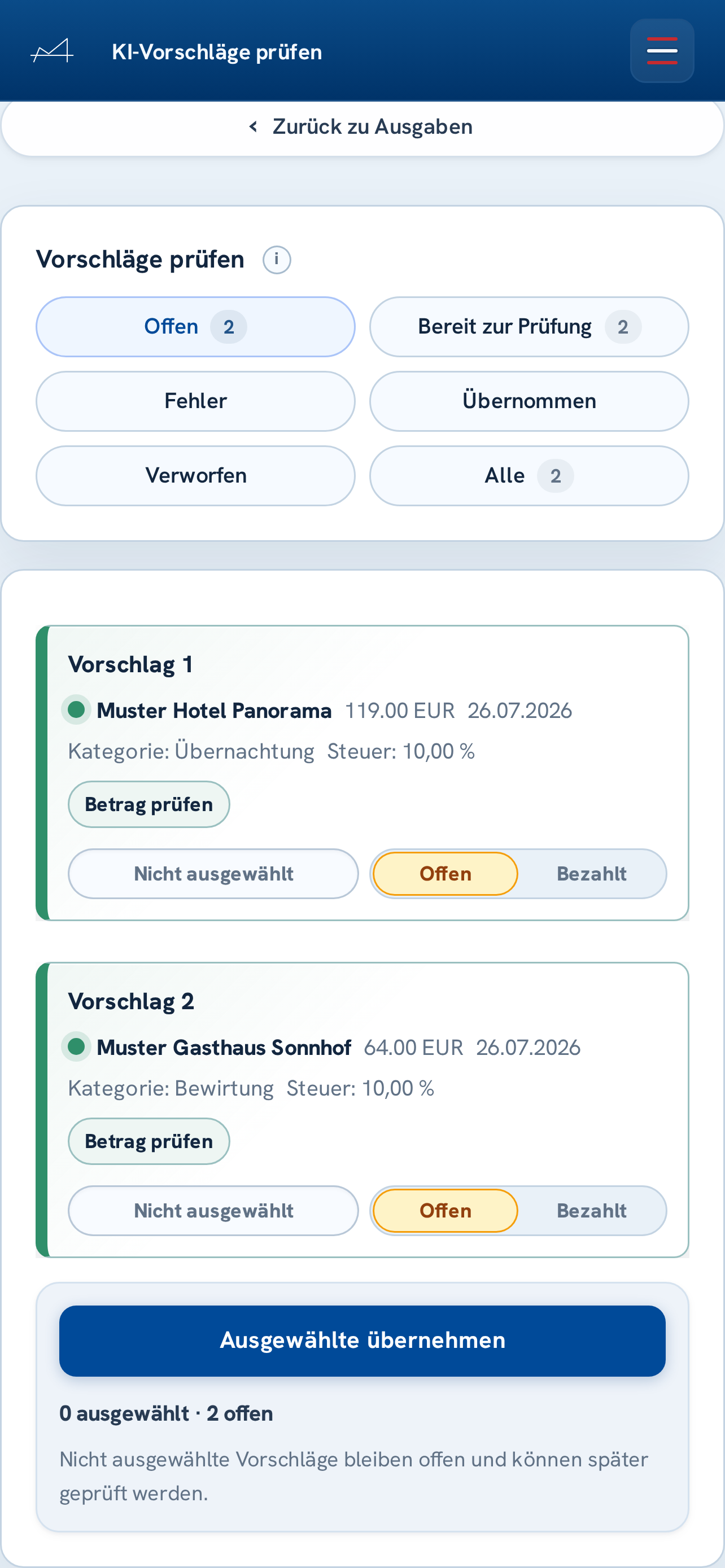 Meine Buchhaltung screenshot 4