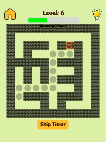 Treasure Hunt Memory Maze Game iPad screenshot