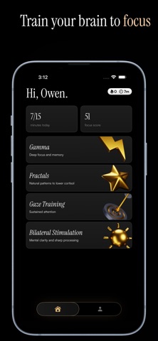 Midas Focus: Brain Training iPhone screenshot