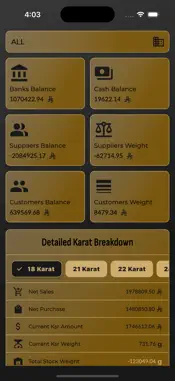 Gold Reporting screenshot 2