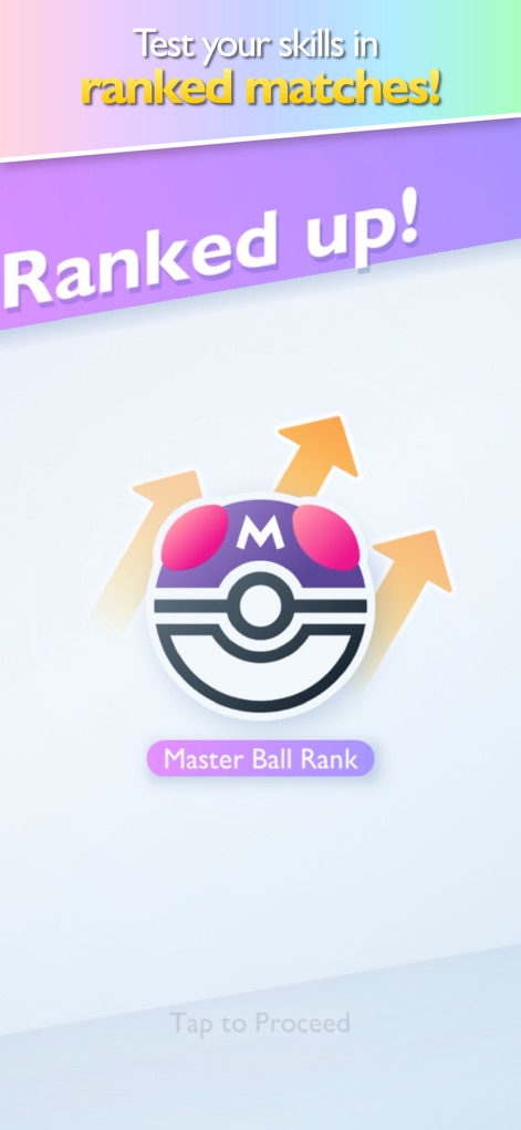 Pokémon TCG Pocket - Para los jugadores más competitivos, la aplicación ofrece partidas clasificatorias que permiten poner a prueba sus habilidades y alcanzar rangos prestigiosos como el "Master Ball Rank", con una interfaz clara de progreso.
