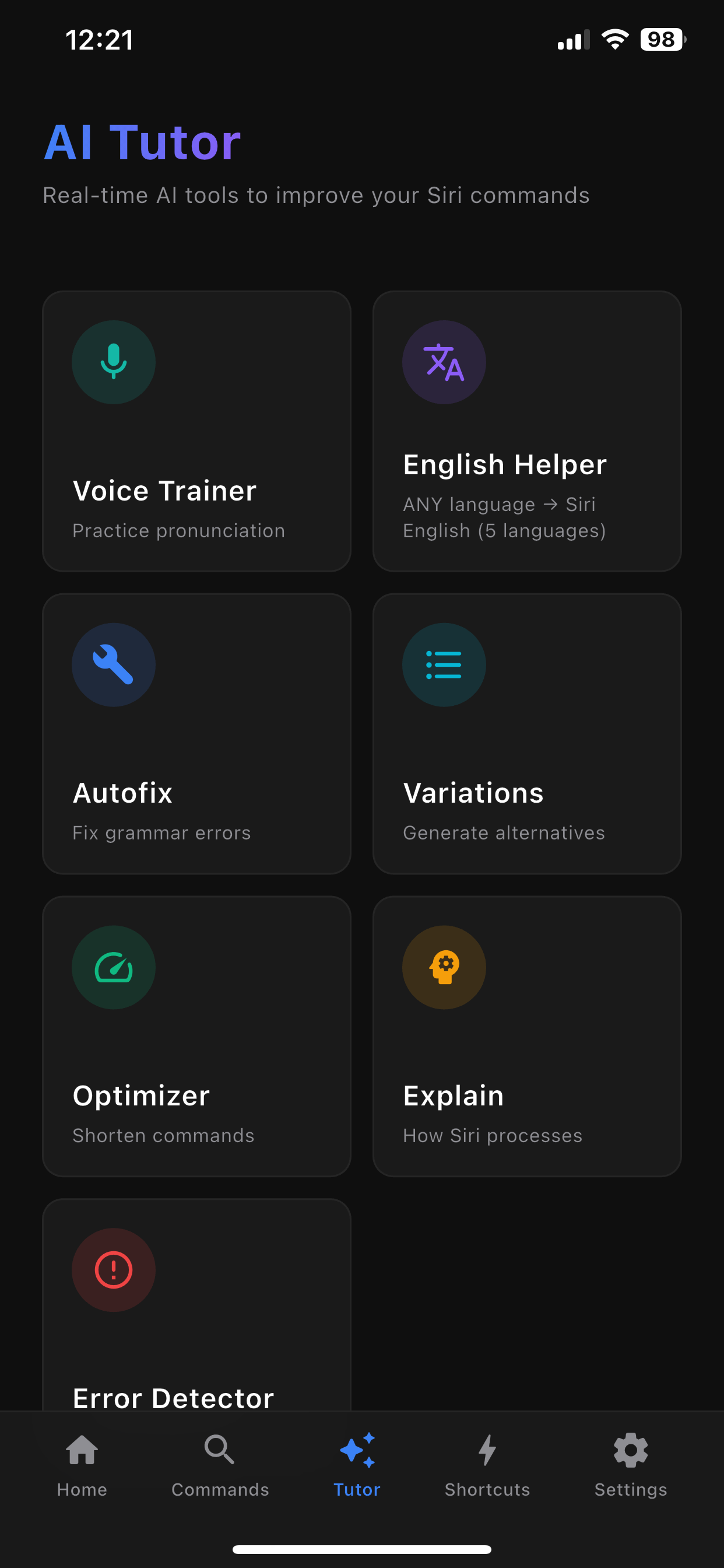 App For Siri Commands Tips screenshot 3
