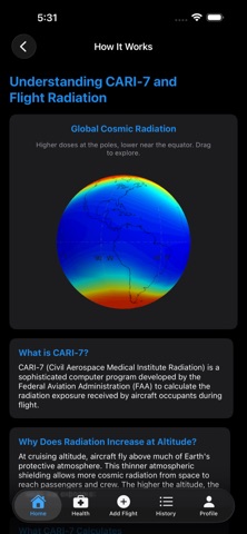 FlightDose iPhone screenshot