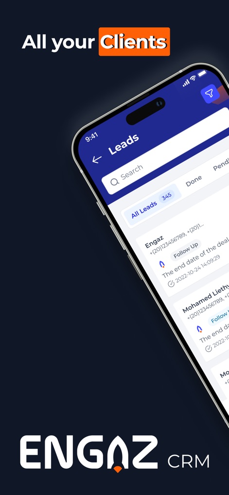 Engaz CRM - Business App | MWM