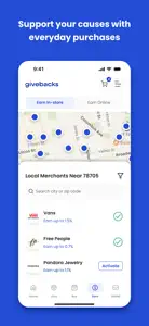 Givebacks screenshot #2 for iPhone
