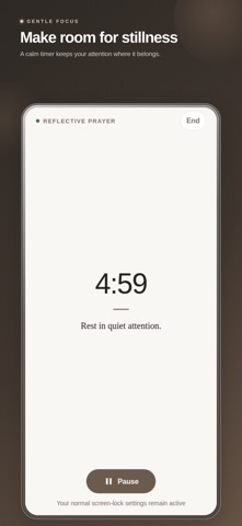 Prayframe: Prayer Timer Screenshot 2 of 5