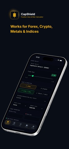 CapShield - Position Size Calc screenshot