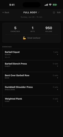 Tally - Workout App Screenshot 7 of 7