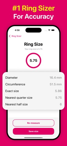 Ring Sizer & Measure: RingTry screenshot