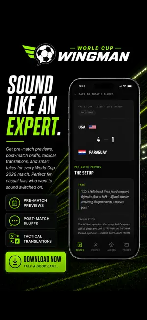 World Cup Wingman: Soccer 26 screenshot 1