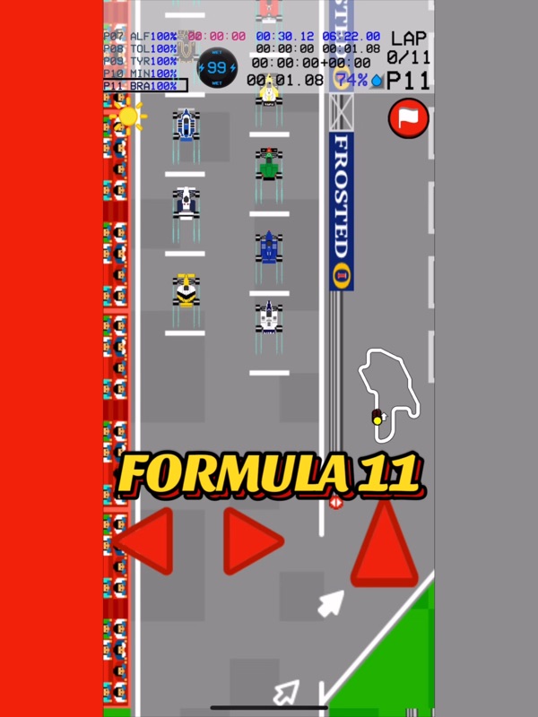 Formula 11 Mini Carreras screenshot 11