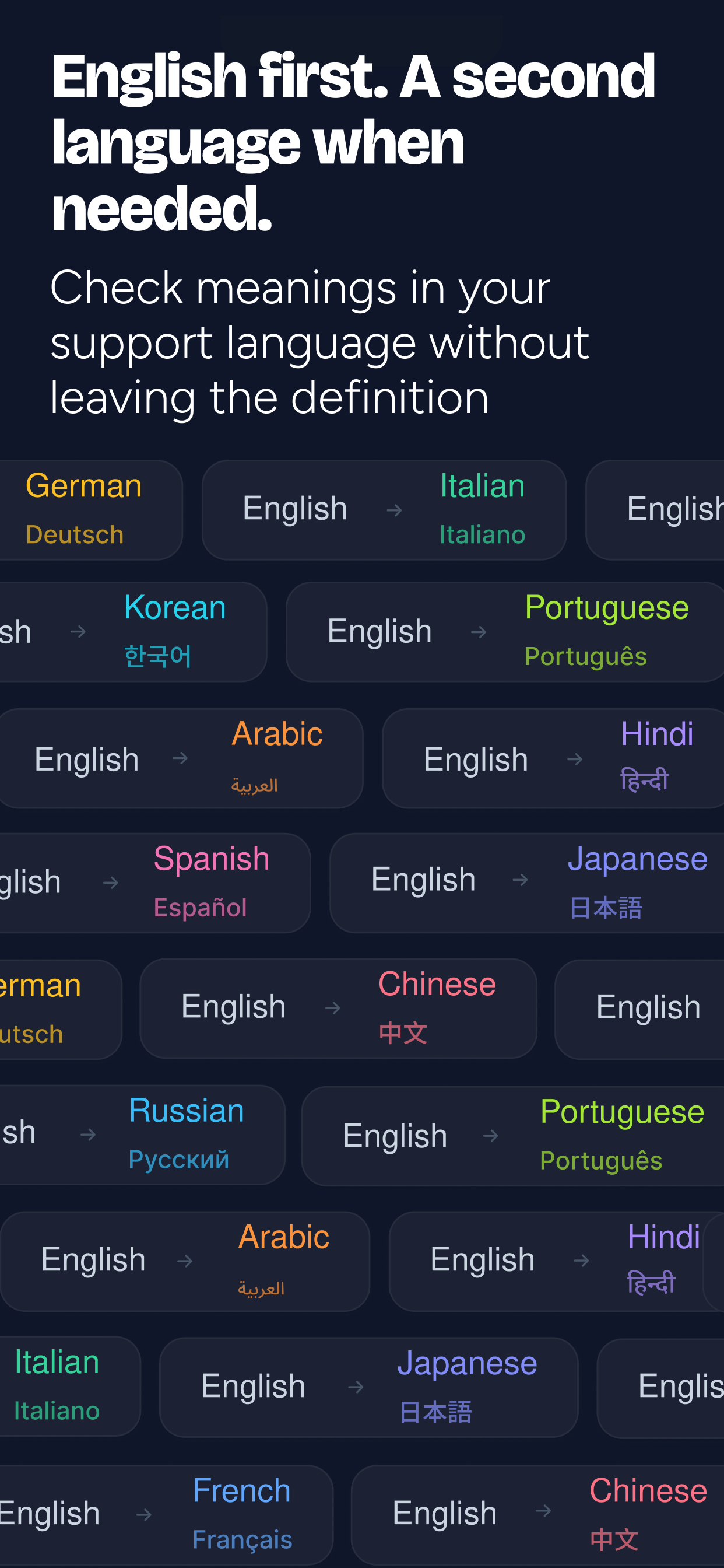 Geek Dictionary: Bilingual ESL screenshot 3