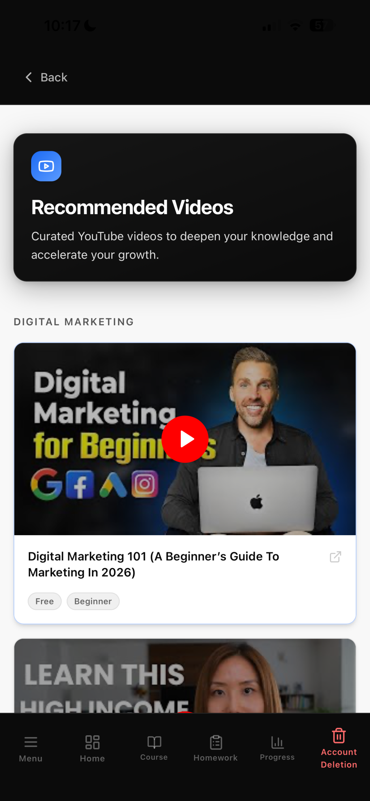 The Marketing Course screenshot 8